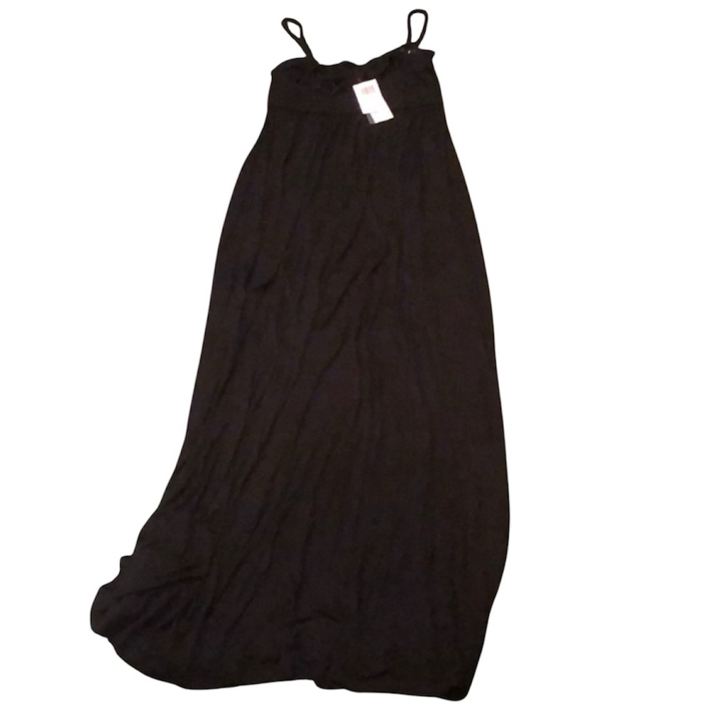 Aqua black dress M NWT BRAND NEW Size M very long/extra long